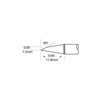 Metcal SFP-DRH615 SFP-DRH35 Drag Soldering Cartridge Hoof 1.5mm