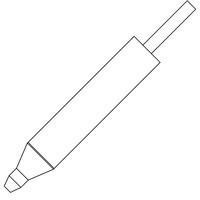 Metcal DFP-CN5 Desoldering Tip 1.28mm