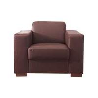 Memphis Faux Leather Armchair