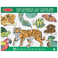 Melissa & Doug 14200 Animal Jumbo Coloring Pad
