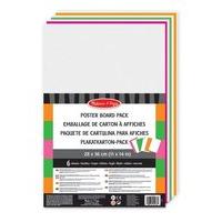 melissa doug poster board pack