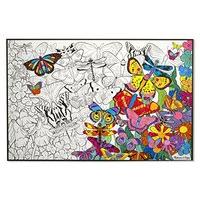 melissa and doug jumbo color in poster butterflies