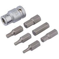 metric hex bit setholder 7pc