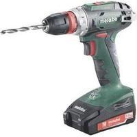 metabo bs 18 quick cordless drill 18 v 2 ah li ion incl spare battery  ...