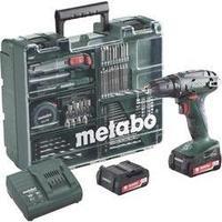 Metabo BS 14.4 Mobile Werkstatt Cordless drill 14.4 V 2 Ah Li-ion incl. spare battery, incl. accessories, incl. case