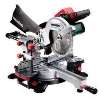 Metabo Metabo KGS 18 LTX 216 Cordless Mitre Saw with 2x5.5Ah Batteries