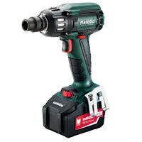 Metabo Metabo SSW 18 LTX 400 BL Cordless Impact Wrench with 2x4.0Ah Batteries