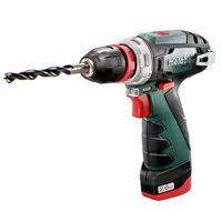 Metabo Metabo PowerMaxx BS Quick Pro Cordless Drill/Driver with 2x2.0Ah Batteries