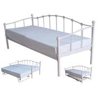 Metal Beds Paris 2FT 6 Small Single Day Bed