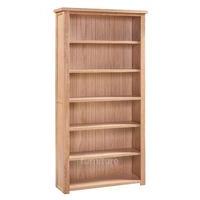 Melrose Oak Large Bookcase