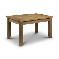 medford 140cm oak extending dining table