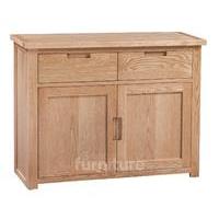 Melrose Oak 2 Door 2 Drawer Sideboard