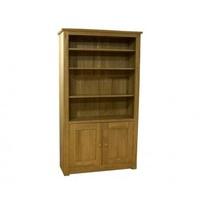 messina oak bookcase