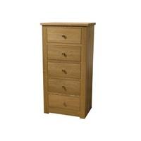 Messina Oak Wellington Chest