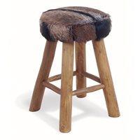 MEDIUM COWHIDE BAR STOOL