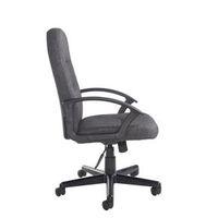 MEDIUM BACK MANAGERS CHAIR-CHARCOAL