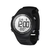 Mens Fashion Casual Digital Watches 30M Waterproof Digital Dual Time Stopwatch Outdoor Sport Wristwatch EZON L008