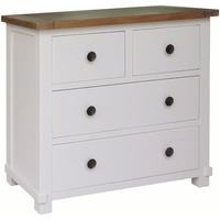 Melton Reclaimed Pine Chest of Drawer - 4 Drawer