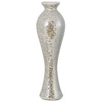 mercury sparkle mosaic tall vase