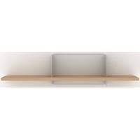 Medium White Clip Wall Shelf