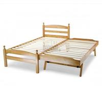 Metal Beds Palermo 3FT Single Wooden Guest Bed