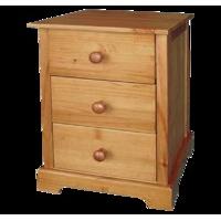 Mesta Bedside Table - Pine