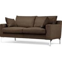 Mendini 2 Seater Sofa, Chocolate Brown