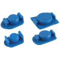 Metcal 93055-ECB 700 Series End Cap 30/55CC Blue - Pack Of 50