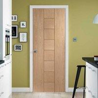 Messina Oak Fire Door is 1/2 Hour Fire Rated.