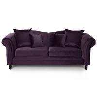 Melody 2 Seater Fabric Sofa Plum