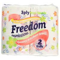 Mega Value Freedom Jumbo 3 Ply Kitchen Towel