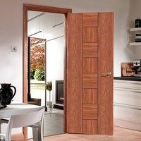 messina walnut flush door prefinished