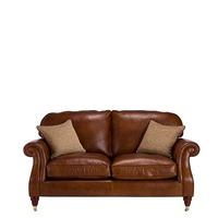 meredith leather large 2 seater sofa london saddle