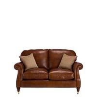 meredith leather 2 seater sofa london saddle