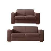 Memphis Faux Leather 3 plus 2 seater