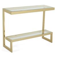 Mera Console Table Gold