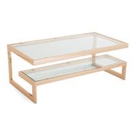 mera coffee table rose gold