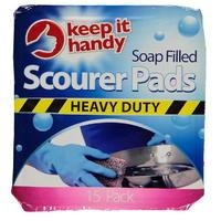 Mega Value Soap Filled Scourer Pads