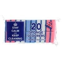 Mega Value Stay Calm Sponge Scourers 20 Pack