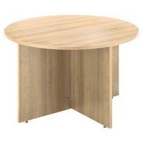 MEETING TABLE MAPLE - H X DIA: 727 X 1200