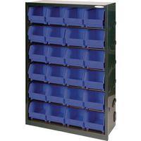 METAL CABINETS WITH 24 POLYPROPYLENE BINS OUR ART. 103