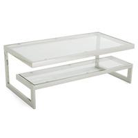 mera coffee table silver