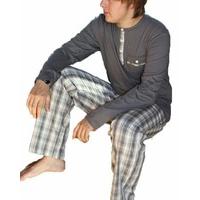 Mens JOCKEY Designer Plaid Check & Plain Jersey Cotton Pyjama nightwear Sml