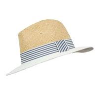 Mens Classic Quality Paper Straw Fedora Style Crushable Summer Sun Hat