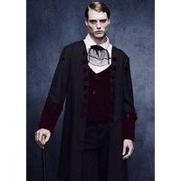 Mens Halloween Gothic Vampire Costume Medium (37-40\