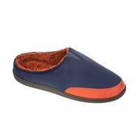 Mens New Cooler Brand MicroSuede Mule With Warm Soft Fur Insole Slipper