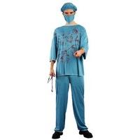 mens halloween bloody surgeon