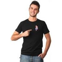 mens supermario mushroom t shirt black s