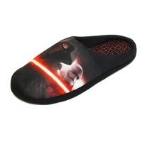 Mens Novelty Character Star Wars Vonnegut Novelty Warm Fleece Mule Slippers