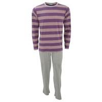 mens striped long sleeve top and bottoms pyjamalounge set